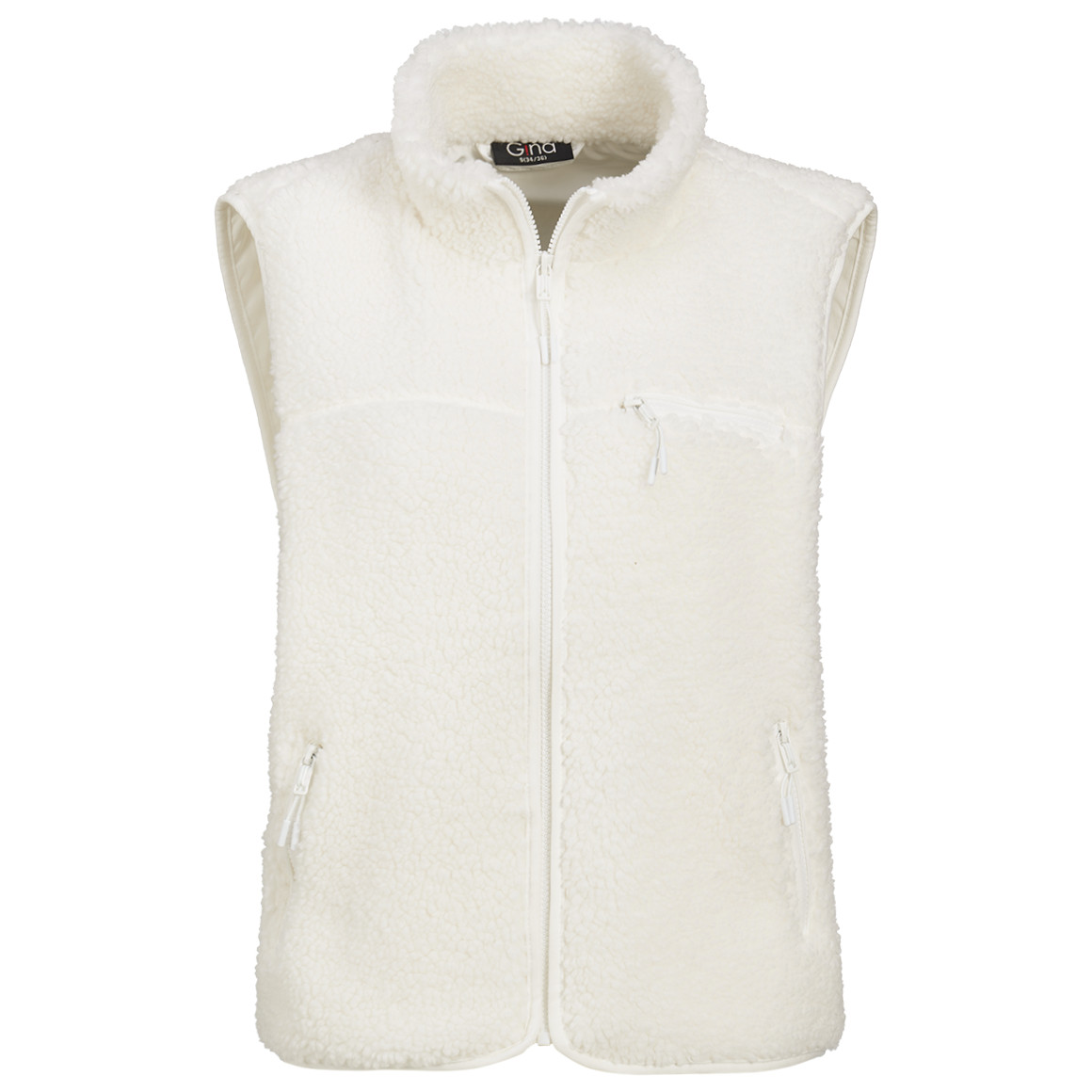Damen Teddyweste mit Reißverschluss Damen Teddyweste mit Reißverschluss von Gina