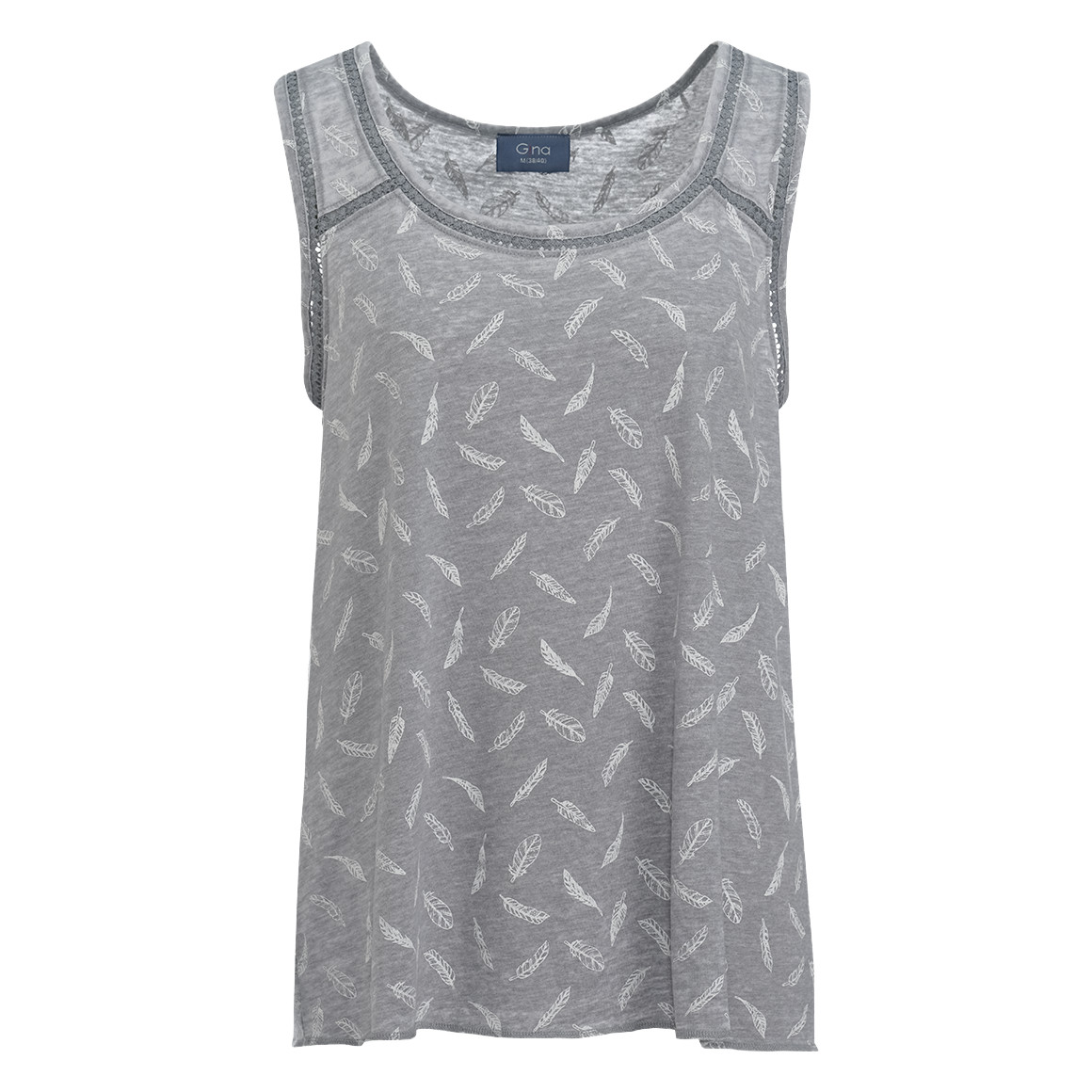 Damen Top mit Spitzen-Detail von Gina