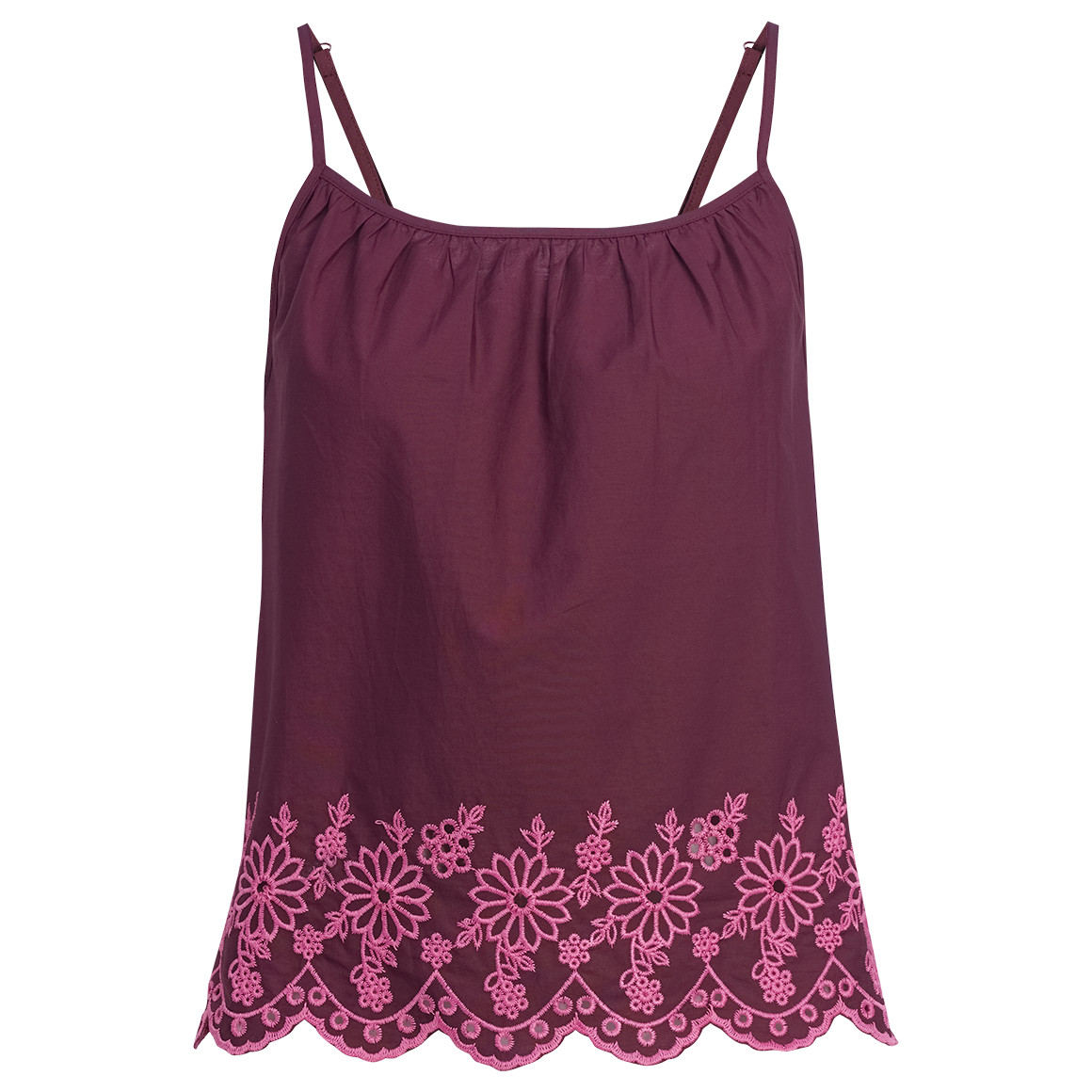 Damen Top mit Stickerei von Gina