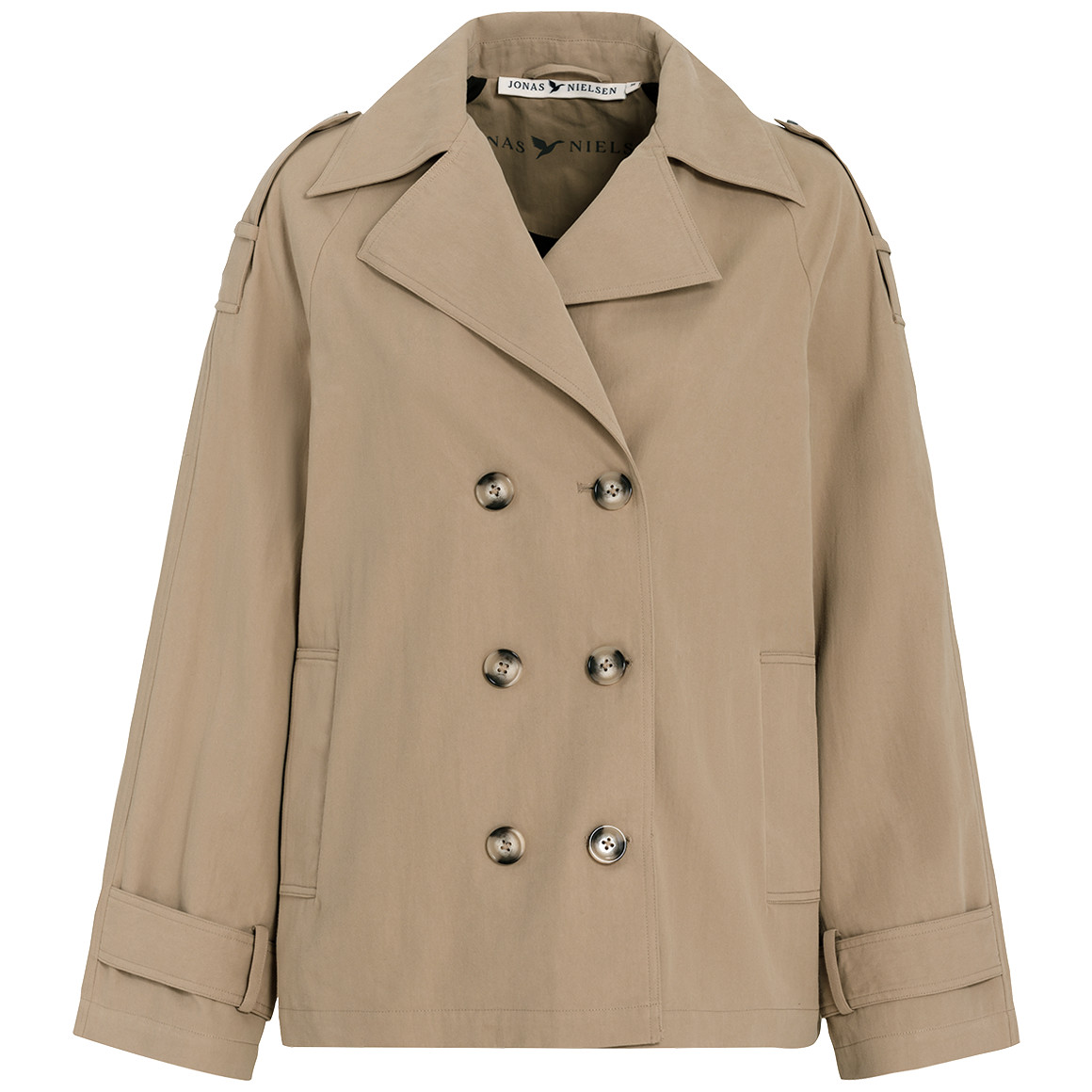 Damen Trenchjacke mit doppelten Knöpfen Damen Trenchjacke mit doppelten Knöpfen von Gina