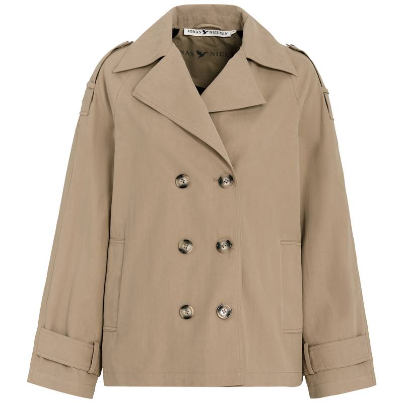 Damen Trenchjacke mit doppelten Knöpfen von Gina