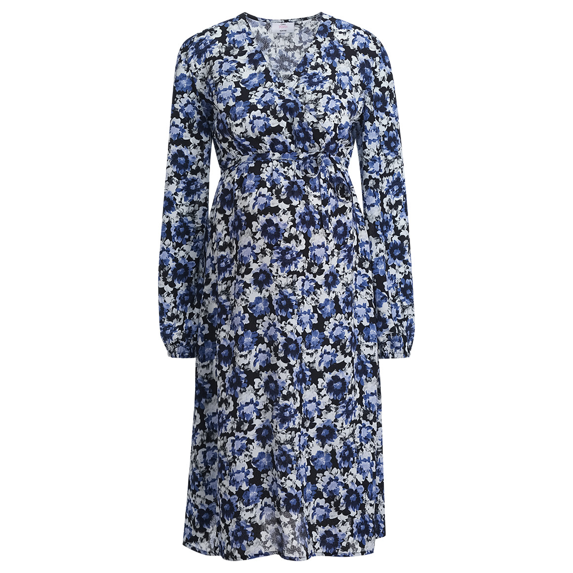 Damen Umstands-Kleid mit floralem Muster von Gina