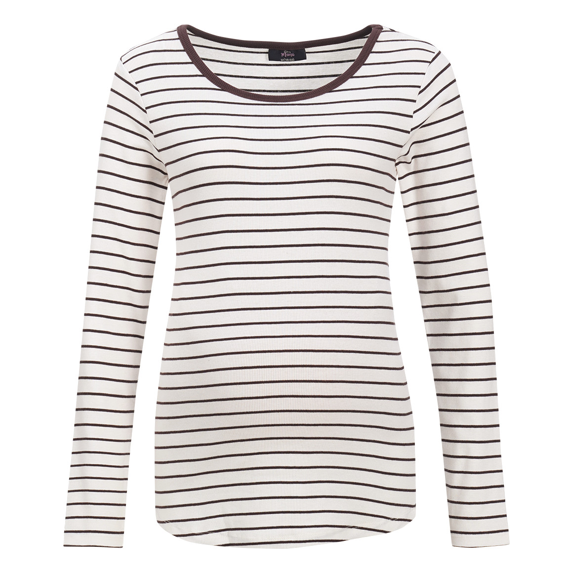 Damen Umstands-Langarmshirt im Ringel-Look Damen Umstands-Langarmshirt im Ringel-Look von Gina
