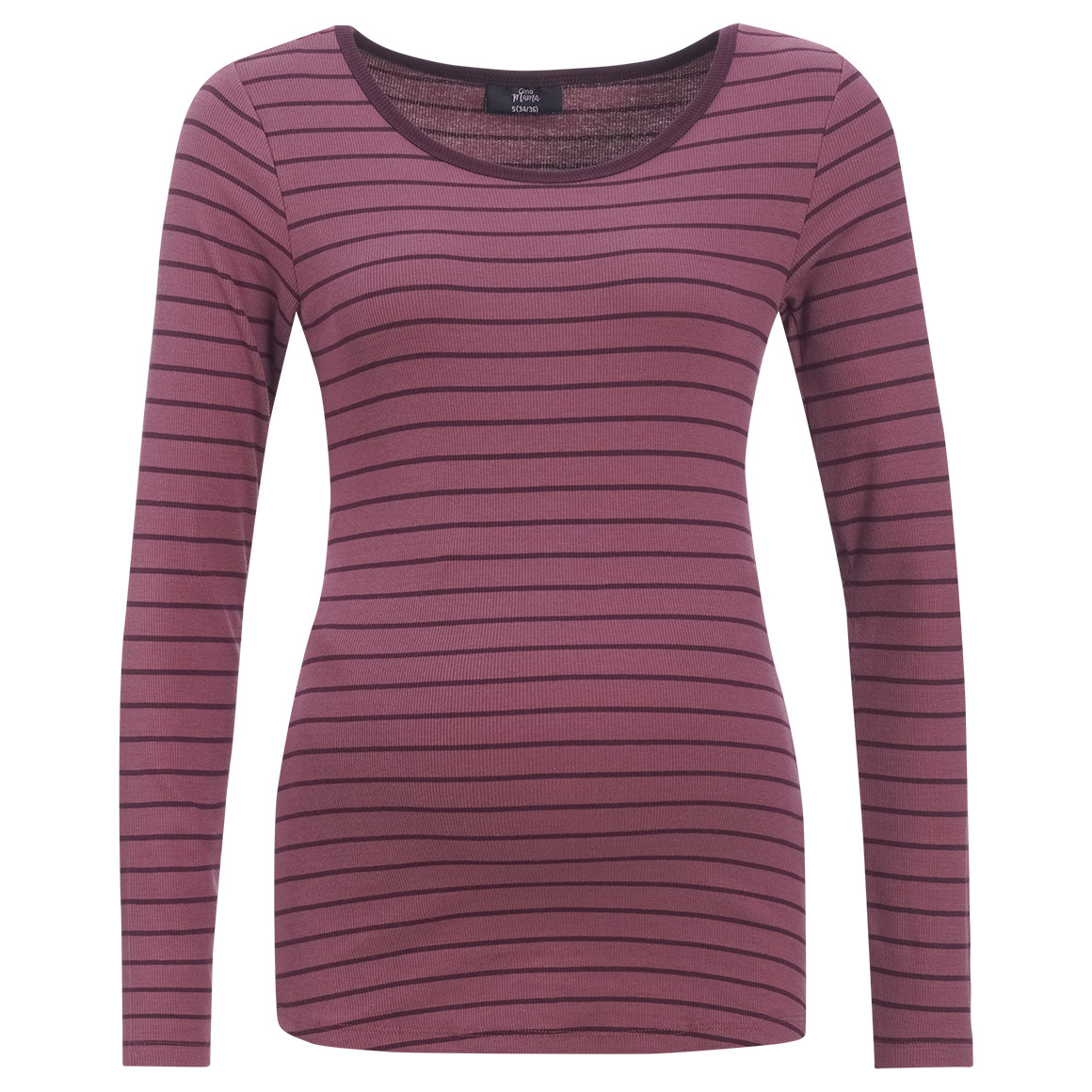 Damen Umstands-Langarmshirt im Ringel-Look Damen Umstands-Langarmshirt im Ringel-Look von Gina