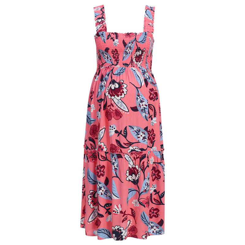 Damen Umstands-Maxikleid mit Blumen-Print von Gina