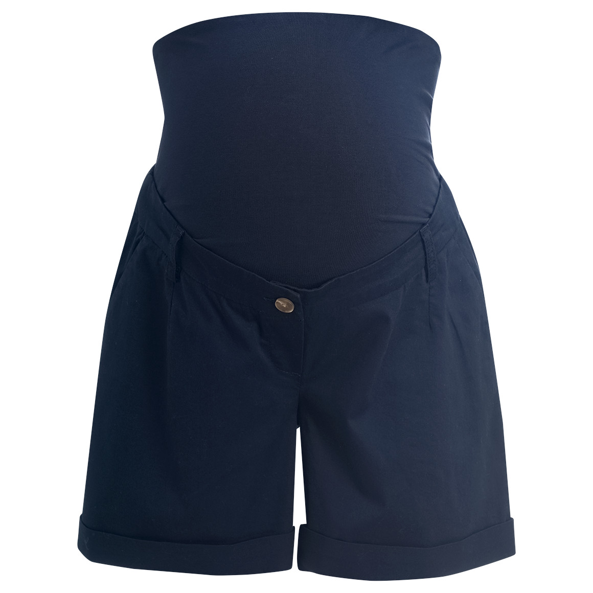 Damen Umstands-Shorts aus Baumwoll-Twill von Gina