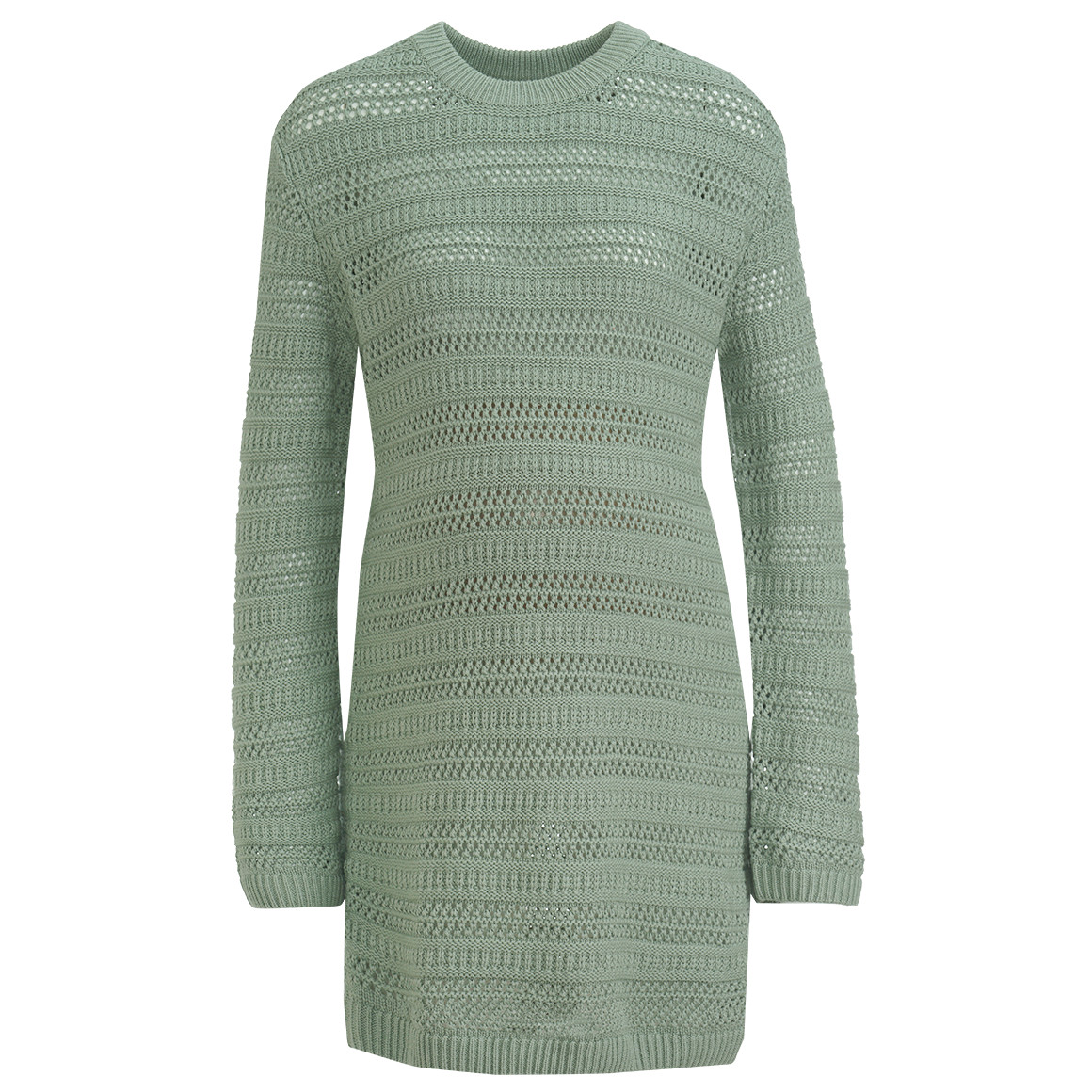 Damen Umstands-Strickpullover mit Lochmuster von Gina