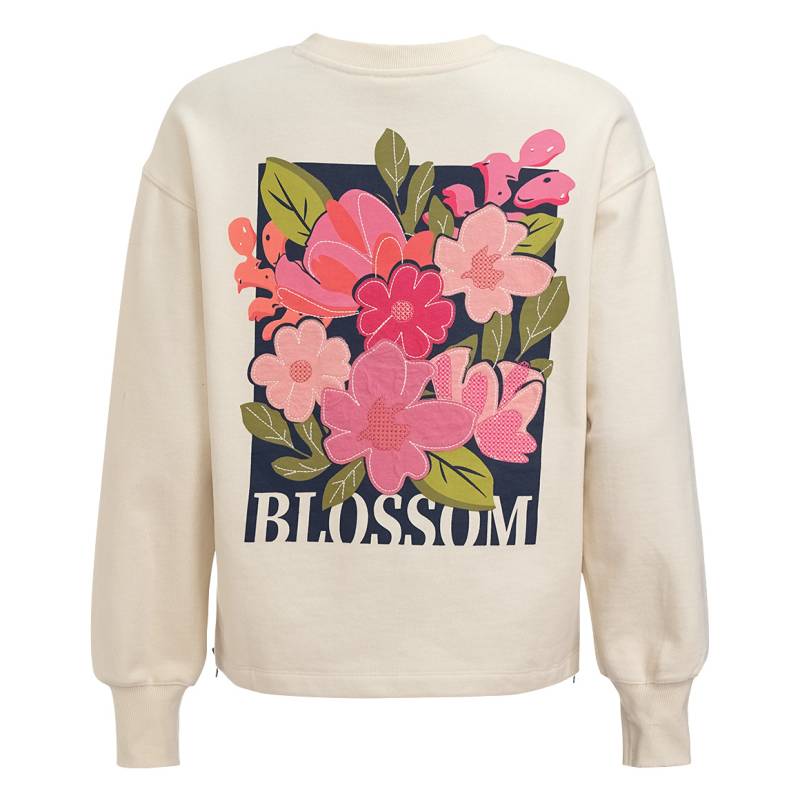 Damen Umstands-Sweatshirt mit floralem Motiv von Gina