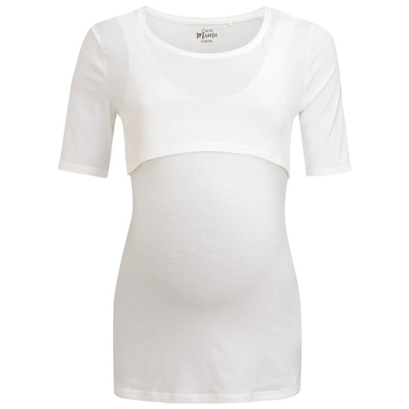 Damen Umstands-T-Shirt mit Stillfunktion von Gina