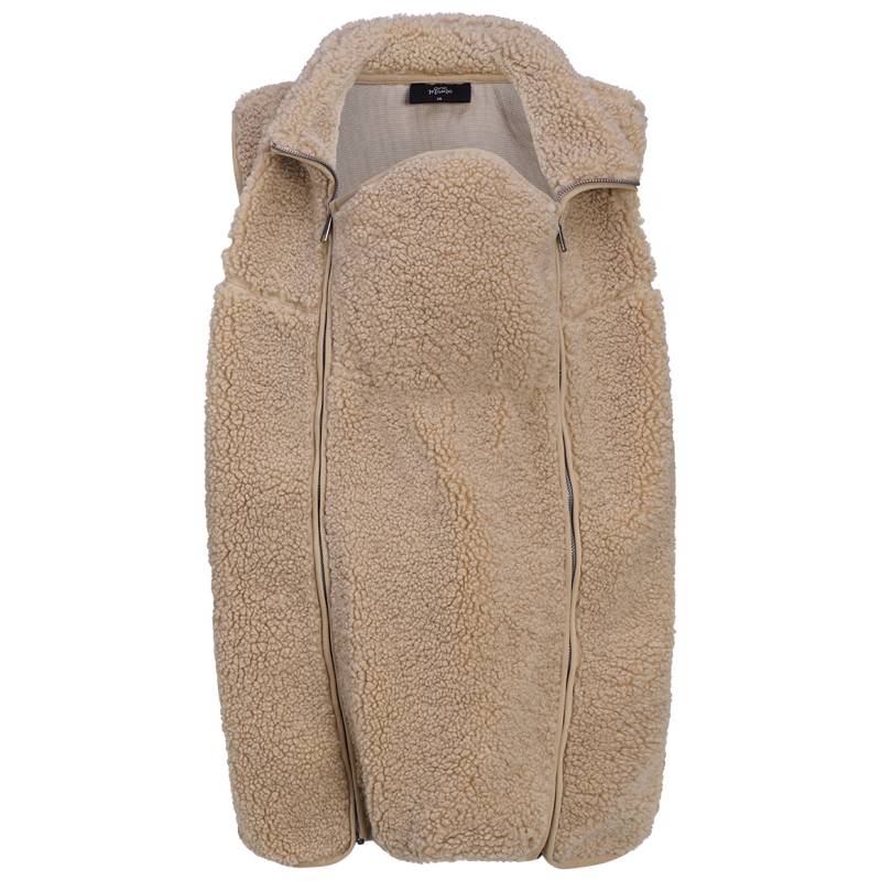Damen Umstands-Teddyweste mit Babyeinsatz Damen Umstands-Teddyweste mit Babyeinsatz von Gina
