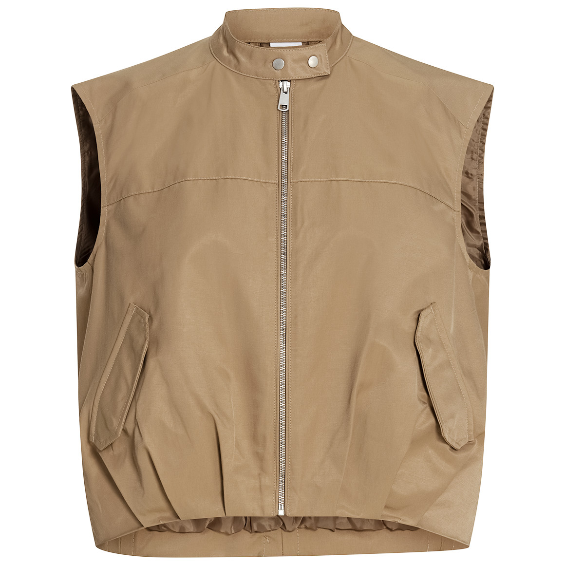 Damen Weste in glänzender Optik von Gina