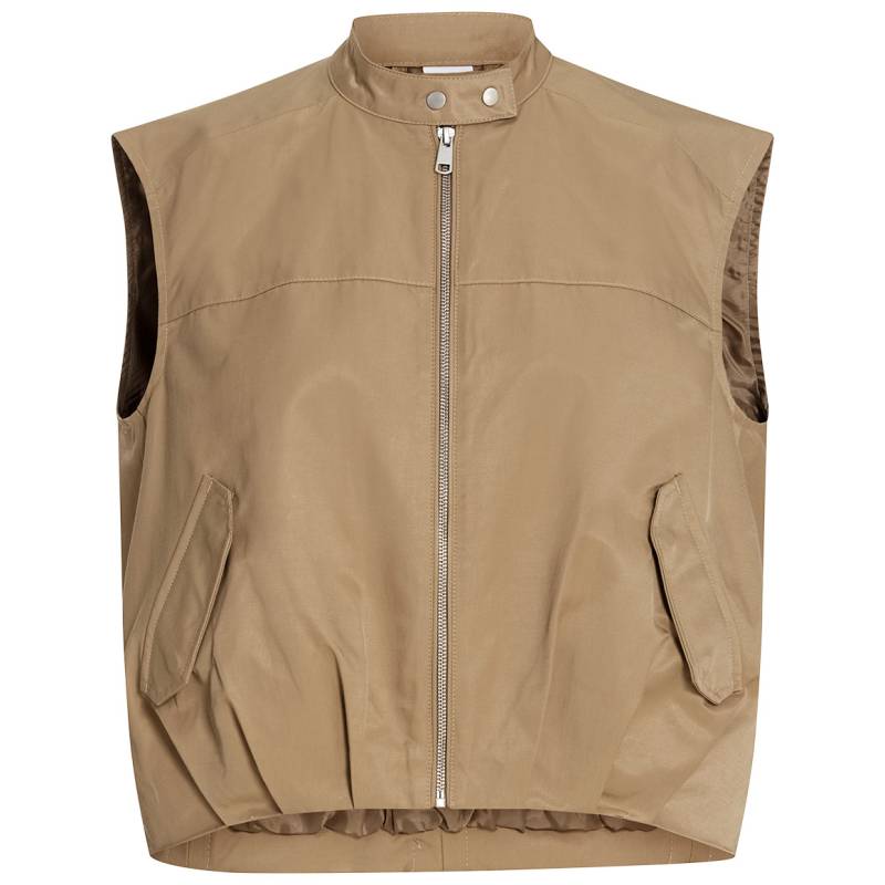 Damen Weste in glänzender Optik von Gina