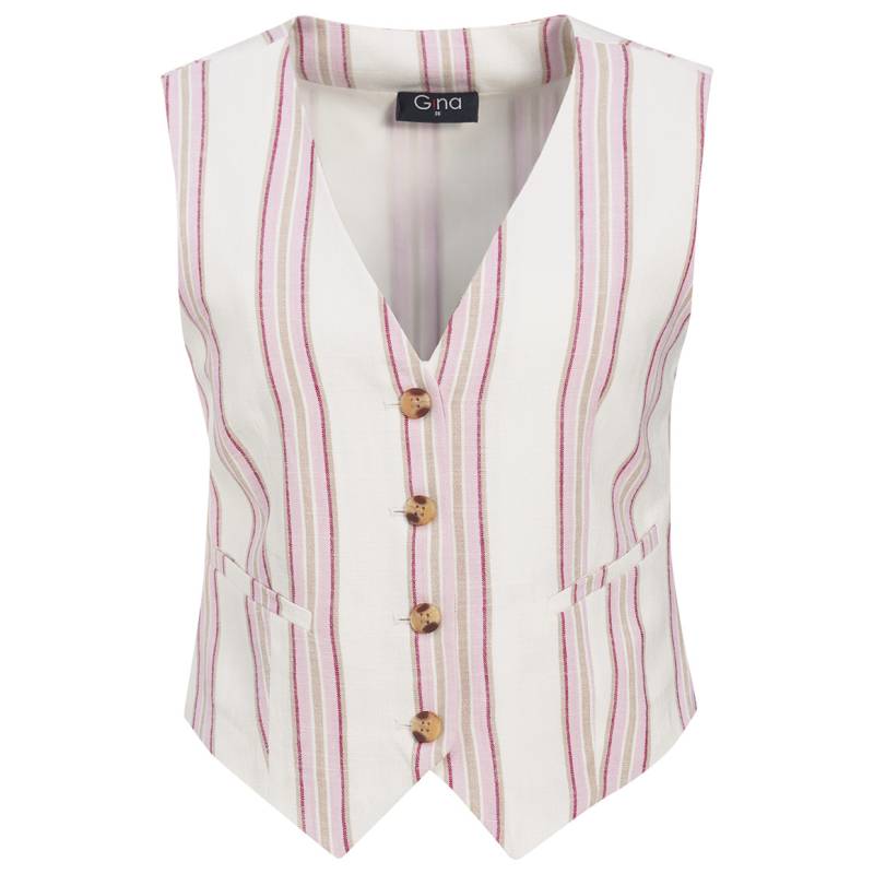 Damen Weste mit Leinen-Anteil von Gina