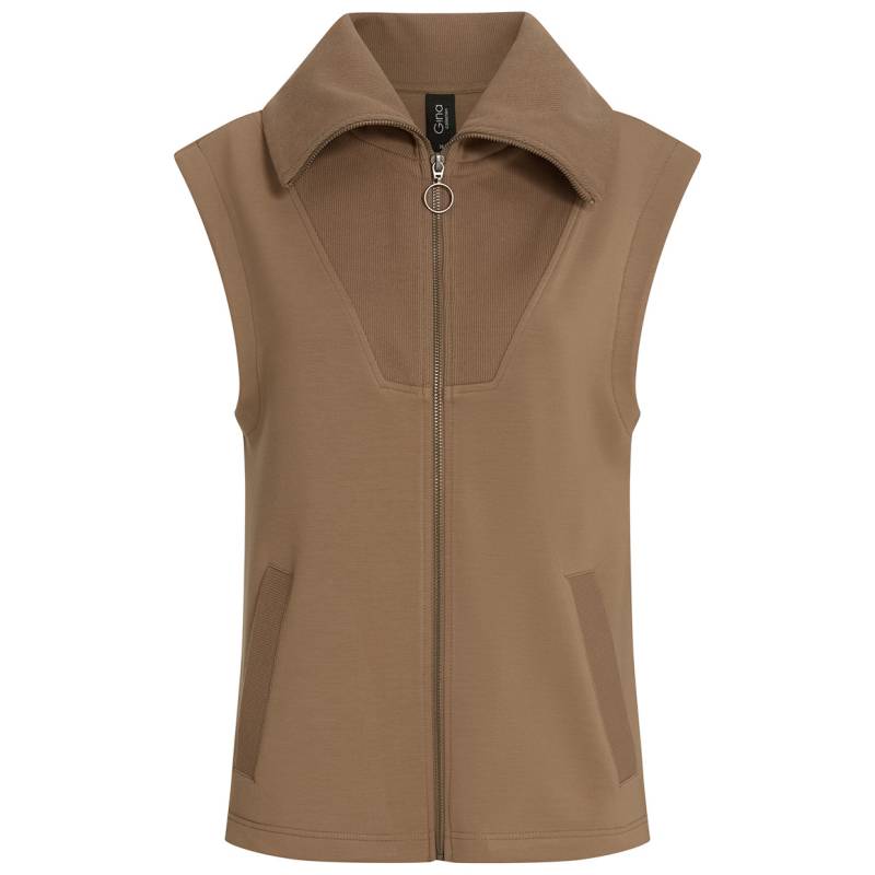 Damen Weste mit Troyerkragen Damen Weste mit Troyerkragen von Gina