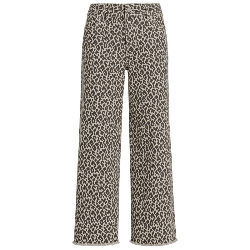 Damen Wide-Leg-Jeans im Animal-Look Damen Wide-Leg-Jeans im Animal-Look von Gina