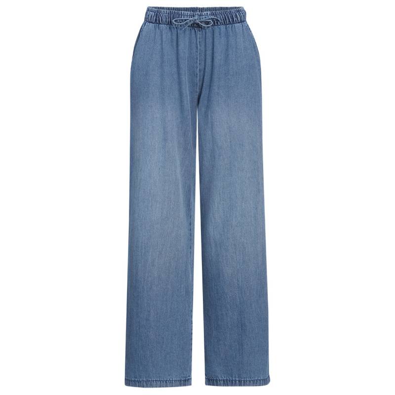Damen Wide-Leg-Jeans mit breitem Bund Damen Wide-Leg-Jeans mit breitem Bund von Gina