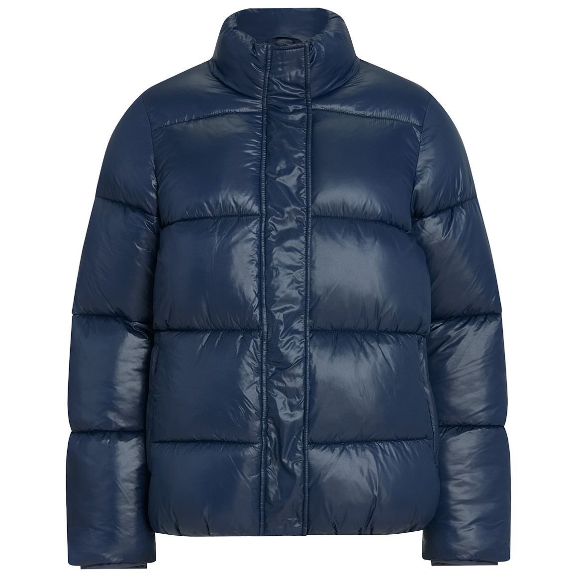 Damen Winterjacke in glänzender Optik von Gina