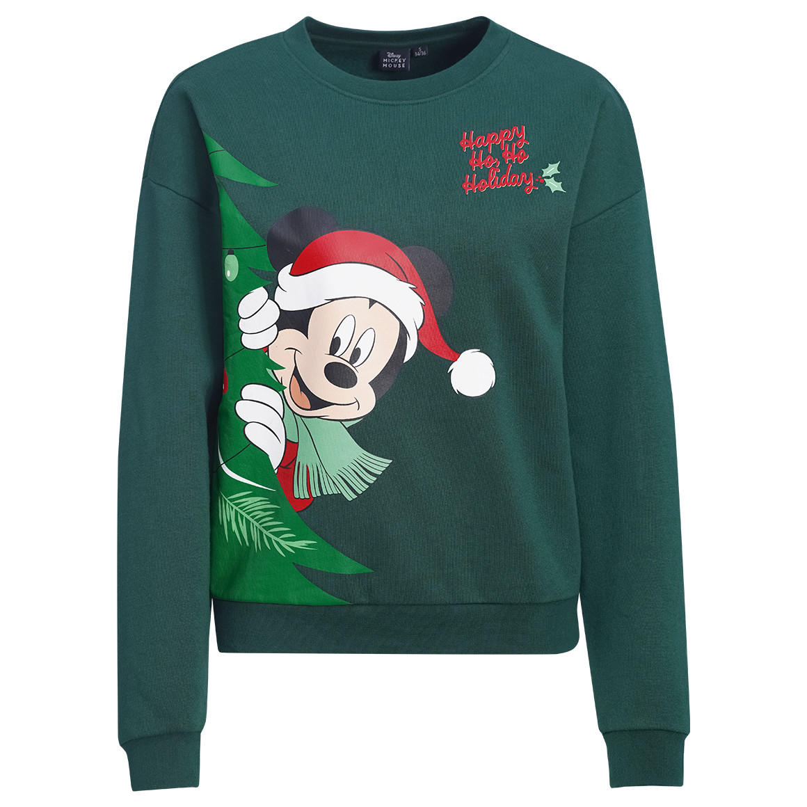 Micky Maus Weihnachtssweatshirt mit Print Micky Maus Weihnachtssweatshirt mit Print von Gina
