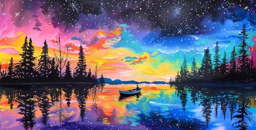 Ginfonr Puzzle 1000 Teile, Sternenhimmel Puzzle Erwachsene Herausforderndes Rätsel,Beobachter Puzzlespiele Für Die Ganze Familie, EIN Festliches Geschenk Für Freunde in Einer Schönen Verpackung von Ginfonr