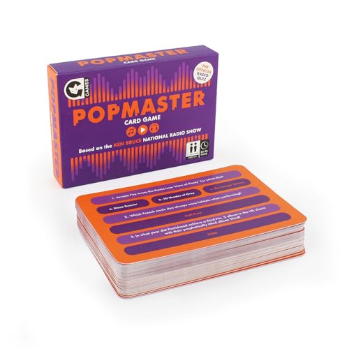 Ginger Fox PopMaster Quiz-Kartenspiel von Ginger Fox