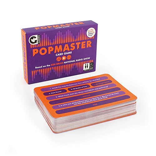 Ginger Fox PopMaster Quiz-Kartenspiel von Ginger Fox
