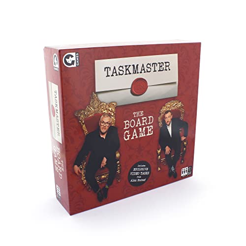 Ginger Fox Taskmaster Brettspiel – Konkurrieren Sie mit Familie und Freunden in Ludicrous Tasks to Be Crowned Taskmaster Champion von Ginger Fox