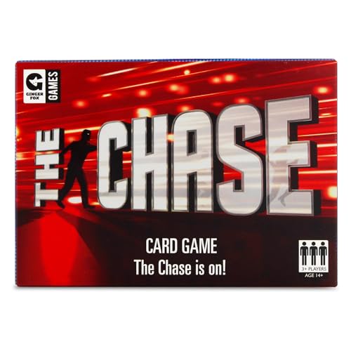 Ginger Fox The Chase TV Quiz Trivia Kartenspiel - Über 120 Fragen zur Bekämpfung Ihrer Gegner und Outrun The Chaser von Ginger Fox