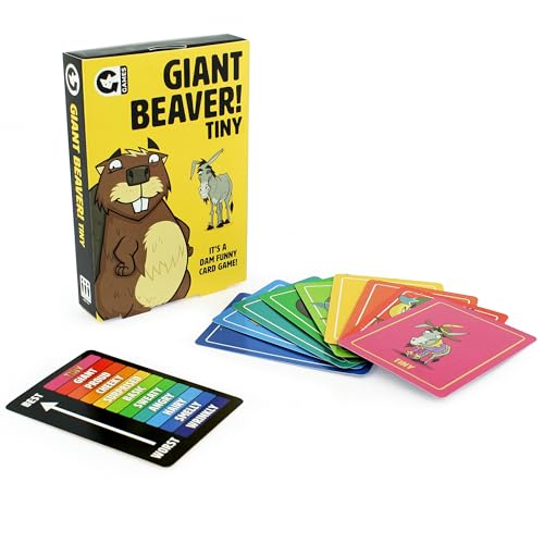 Ginger Fox Winziger Riesen-Biber! Kartenspiele, lustige Kartenspiele für Erwachsene, freche Erwachsenen-Gesellschaftsspiele für Familien-Spielabende, D von Ginger Fox