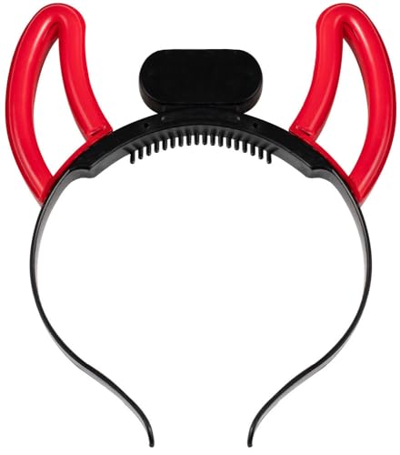 Ginger Ray Light Up Devil Horns Halloween Headband for Costume Parties von Ginger Ray