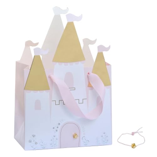 Ginger Ray Bags Partytüten Geschenktüten 5 Stück, Cartoon, Mehrfarbig, 1 count (Pack of 5) von Ginger Ray