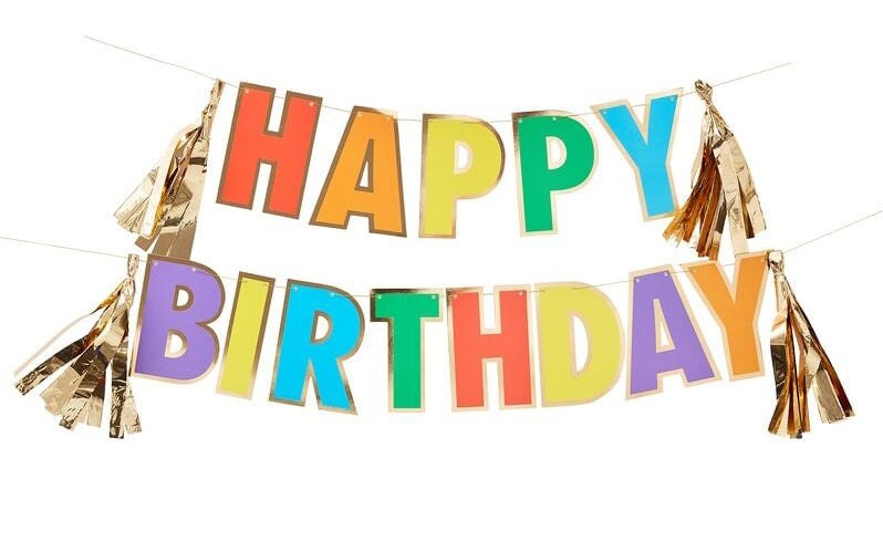 Ginger Ray Ballonkranz, Happy Birthday Ginger Ray Ballonkranz, Happy Birthday von Ginger Ray