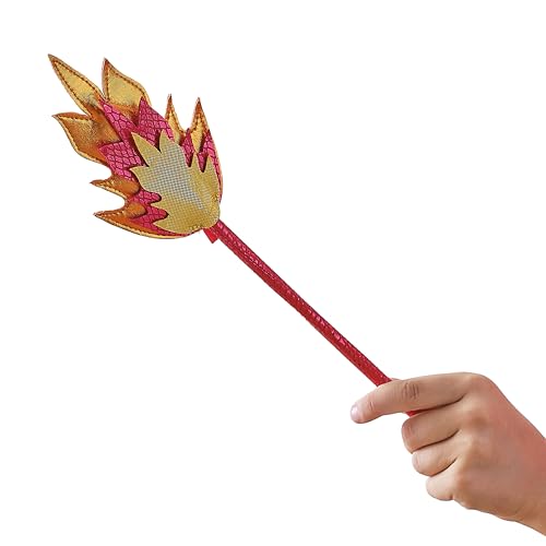 Ginger Ray Boys Red Fire Dragon Wand with Flames for Birthdays & Costume Parties Size: 33cm von Ginger Ray