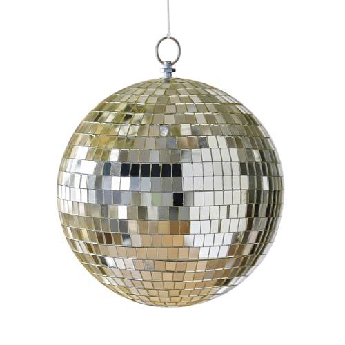 Ginger Ray Gold Disco Ball Hanging Party Decoration for Birthdays or New Year's Eve Parties 20cm von Ginger Ray