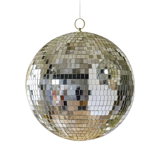 Ginger Ray Gold Disco Ball Hanging Party Decoration for Birthdays or New Year's Eve Parties 30cm von Ginger Ray