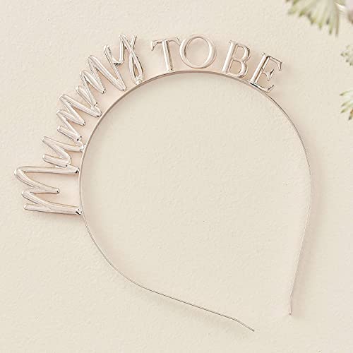 Ginger Ray Rose Gold Metal 'Mummy to Be' Baby Haarband für Duschpartys von Ginger Ray