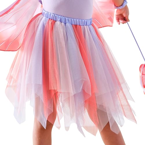 Ginger Ray Mädchen-Schmetterlings-Tutu mit rotem, rosa und lila Tüll für Geburtstage und Kostümpartys. Alter: 5–7 Jahre Ginger Ray Mädchen-Schmetterlings-Tutu mit rotem, rosa und lila Tüll für Geburtstage und Kostümpartys. Alter: 5–7 Jahre von Ginger Ray