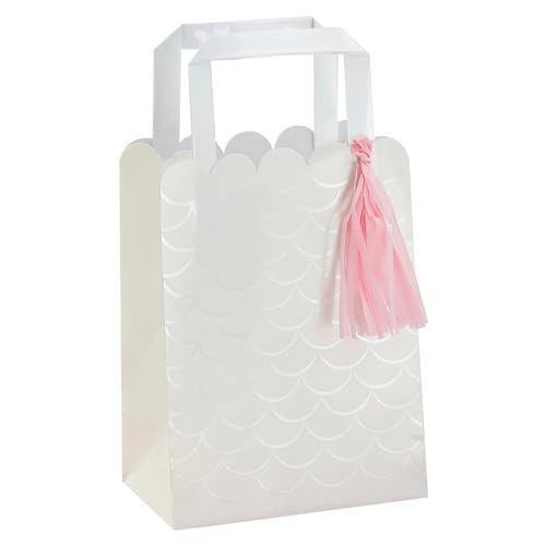 Ginger Ray Mermaid Magic Partytüten mit Muschelgriff und Seidenquaste, 5 Stück, Rose Ginger Ray Mermaid Magic Partytüten mit Muschelgriff und Seidenquaste, 5 Stück, Rose von Ginger Ray
