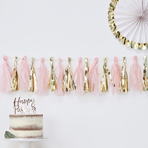 Ginger Ray Pink And Gold Foiled Baby Shower Party 16 Stück, rose Ginger Ray Pink And Gold Foiled Baby Shower Party 16 Stück, rose von Ginger Ray
