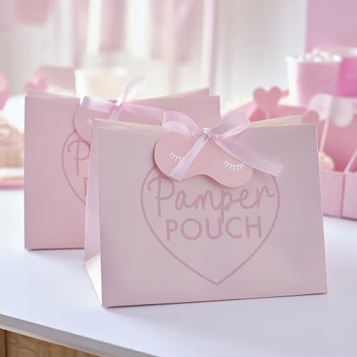 Ginger Ray Vellum Paper Pink Pamper Party Bags with Eye Mask Gift Tags and Raffia Handles 5 Pack Ginger Ray Vellum Paper Pink Pamper Party Bags with Eye Mask Gift Tags and Raffia Handles 5 Pack von Ginger Ray
