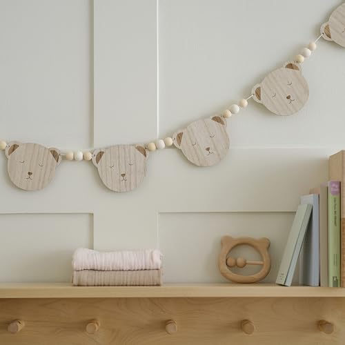 Ginger Ray Wooden Teddy Bear and Beads Bunting Baby Shower Hanging Garland Decoration 1.5m Ginger Ray Wooden Teddy Bear and Beads Bunting Baby Shower Hanging Garland Decoration 1.5m von Ginger Ray