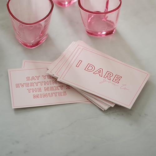 Junggesellinnenabschied Dare Cards - 40 Karten, Trinkspiele für Erwachsene, Mädchen Nacht Spiele, für Mädchen Kartenspiel, Erwachsene Trinkspiele, Junggesellinnenabschied Spiele Lustig und Klassisch von Ginger Ray