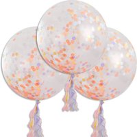 Pastell Party, Große Luftballons, 3er Pck, Ø 91,44cm Pastell Party, Große Luftballons, 3er Pck, Ø 91,44cm von Ginger Ray