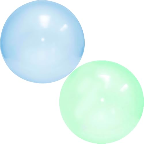 2PCS Groß Wasserball Aufblasbar Riesig Bubble Ball Wasserbomben Wiederverwendbar Kinder Erwachsene Outdoor Gartenspielzeug Pool Party Spielzeug von Ginkago