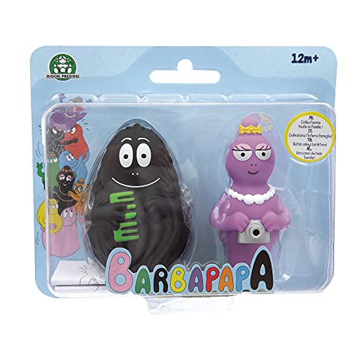 Barbapapapa Barbabella Barbabella Set 2 Figuren Serie 1 für Kinder ab 12 Monaten wertvolle Spiele BAP04500 von Giochi Preziosi