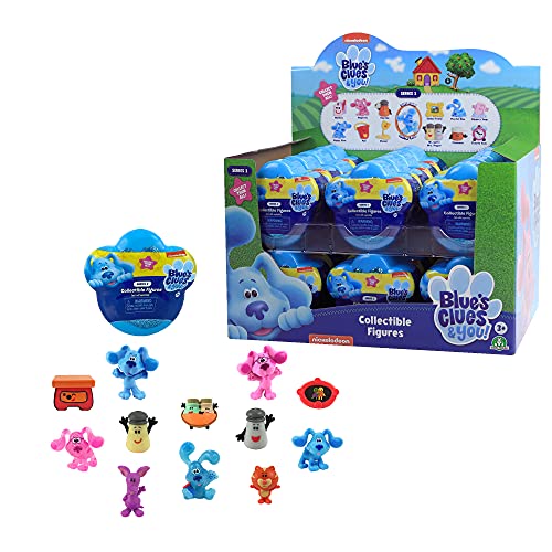 Giochi Preziosi Blue's Clues & You Mini-Figuren aus Kapseln, Überraschungs-Set mit 1 Figur aus der TV-Serie, Kinder ab 3 Jahren, wertvolle Spiele, Mehrfarbig, BLU03000 Giochi Preziosi Blue's Clues & You Mini-Figuren aus Kapseln, Überraschungs-Set mit 1 Figur aus der TV-Serie, Kinder ab 3 Jahren, wertvolle Spiele, Mehrfarbig, BLU03000 von Giochi Preziosi