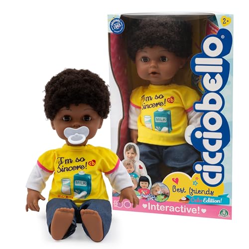 Cicciobello Best Friends - 42 cm große Cicciobello Puppe mit Pflanzenfunktion, Puppe mit gelbem T-Shirt mit Rezept auf der Rückseite, für Kinder ab 2 Jahren Cicciobello Best Friends - 42 cm große Cicciobello Puppe mit Pflanzenfunktion, Puppe mit gelbem T-Shirt mit Rezept auf der Rückseite, für Kinder ab 2 Jahren von Giochi Preziosi