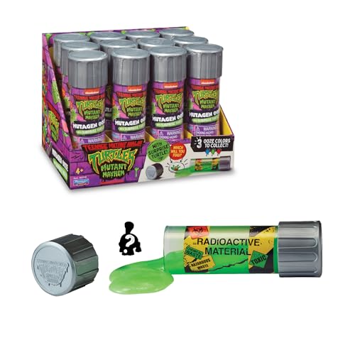 Giochi Preziosi, TU807 Ninja-Turtles, Mini-Figur, 3 cm, mit klebrigem Gelbehälter von Ooze, zufälliges Modell, für Kinder ab 4 Jahren Giochi Preziosi, TU807 Ninja-Turtles, Mini-Figur, 3 cm, mit klebrigem Gelbehälter von Ooze, zufälliges Modell, für Kinder ab 4 Jahren von Giochi Preziosi