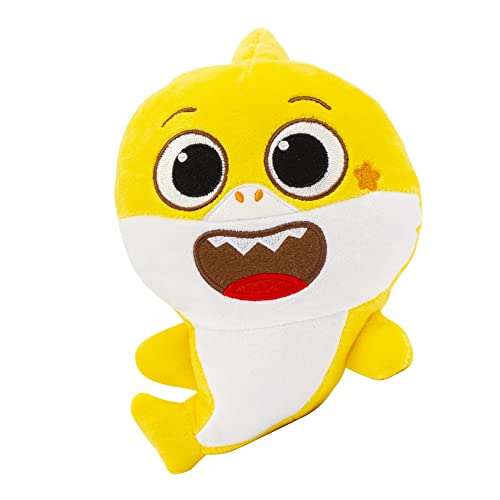 Giochi Preziosi Baby Shark Big Show - Plüschtier in Form eines kleinen Fisches, Name Baby Shark, Größe 20 cm; für Kinder ab 2 Jahren, BAH16100 von Giochi Preziosi