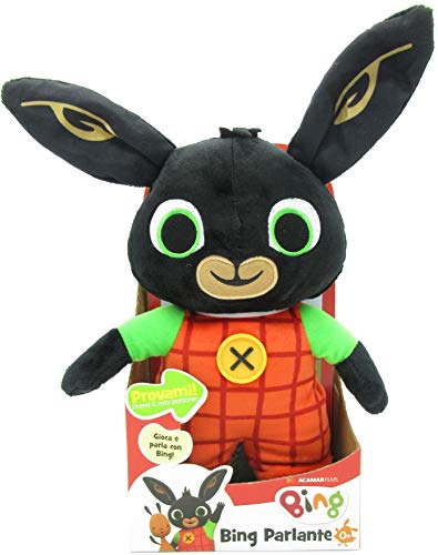 Giochi Preziosi Bing Sprechendes Plüschtier Höhe 33 cm, Spiele Kinder 0 Monate +, Plüschtier Neugeborene, Bing wiederholt Ihre Lieblingssätze mit der Originalstimme, ideal für Gesellschaft während der Giochi Preziosi Bing Sprechendes Plüschtier Höhe 33 cm, Spiele Kinder 0 Monate +, Plüschtier Neugeborene, Bing wiederholt Ihre Lieblingssätze mit der Originalstimme, ideal für Gesellschaft während der von Giochi Preziosi