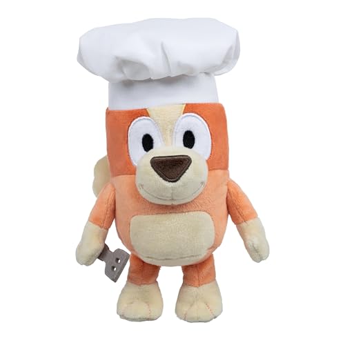 Giochi Preziosi Bluey Plüschtier, 20 cm, weich und sehr detailliert, Bingo-Version in Kochmütze, für Kinder ab 3 Jahren Giochi Preziosi Bluey Plüschtier, 20 cm, weich und sehr detailliert, Bingo-Version in Kochmütze, für Kinder ab 3 Jahren von Giochi Preziosi